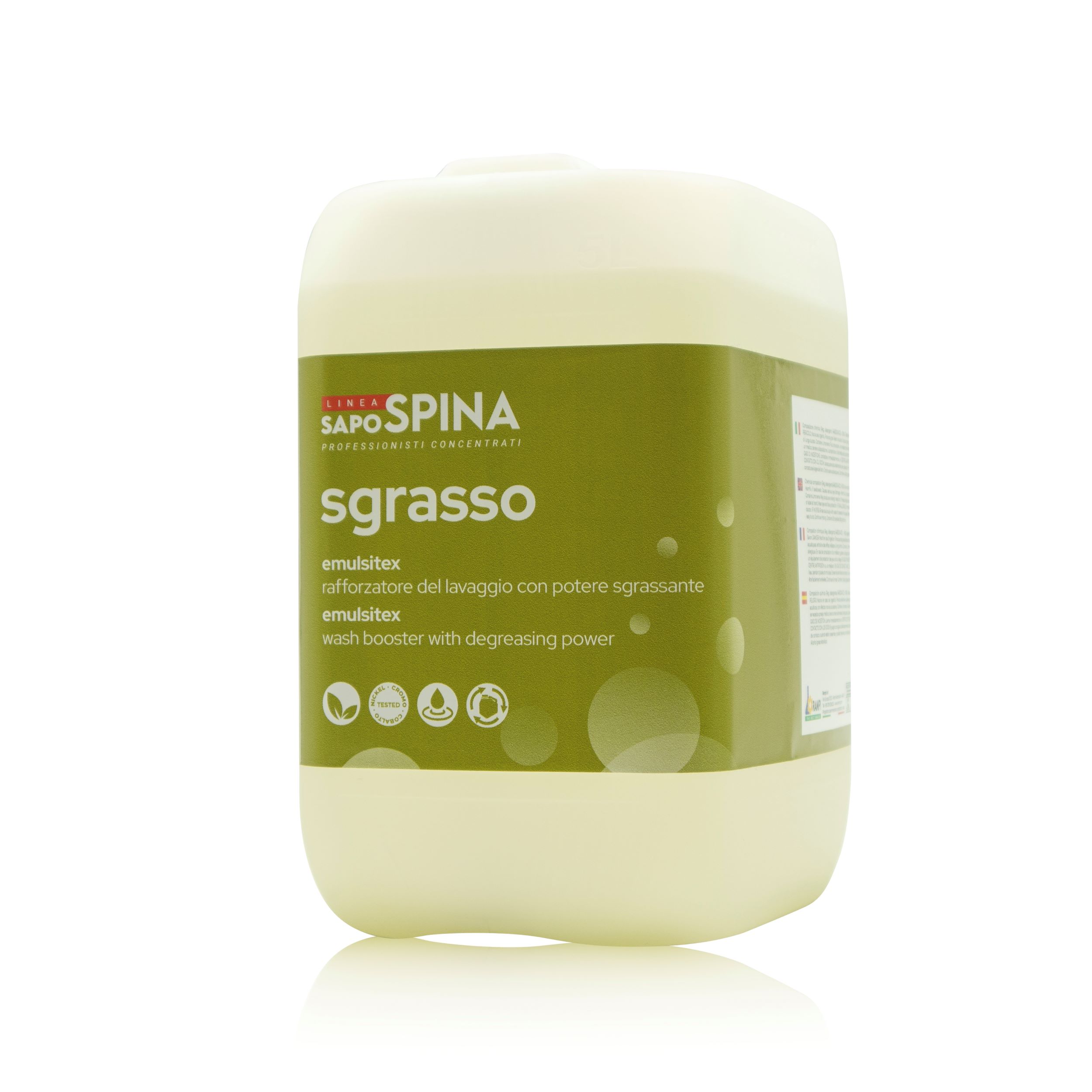 Підсилювач для прання RAMPI SAPOSGRASSO EMULSITEX 5 літрів